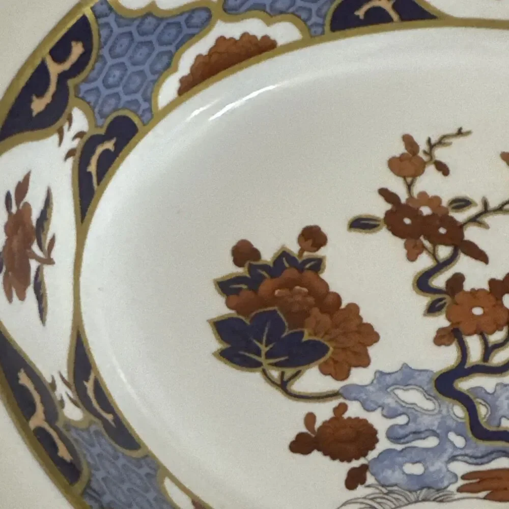 Spode Shima Fine bone china 9”oval Vegetable Bowl Y8172-E RARE READ